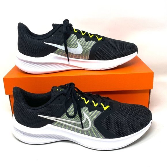 💖MEGA SALE💖Nike Men CW3411 003 Downshifter 11 Running Black Photon Dust Whit - Picture 1 of 10